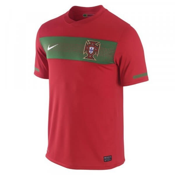 Camiseta Portugal Primera equipación Retro 1990 Rojo